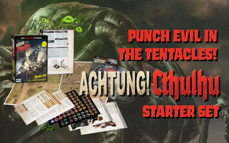 Modiphius’ Achtung! Cthulhu Starter Set Available for Pre-Order